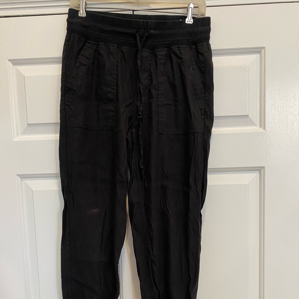 Black joggers